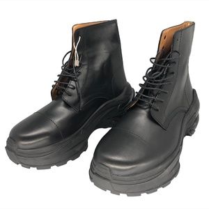 Maison Margiela Combat Boots Chunky Sole DS Size US 9/EUR 43